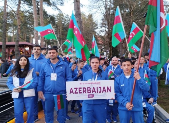 Gimnaziada İdman Oyunlarının açılış mərasimi keçirilib